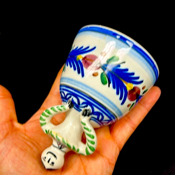 Vintage Spanish handmade pottery Bell Lady - Picture 7 of 8